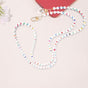 Beaded Phone Strap, Transparent Plastic, Easy Installation and Durable for Outdoor Use