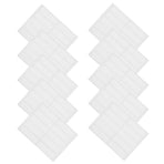 No-Iron White Fabric Labels for Clothes and DIY Projects 200Pcs