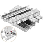 1000Pcs Brad Staples Plated Silver Metal for Woodworking with Flexible Durable Design for Home Use