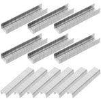 1000Pcs Brad Staples Plated Silver Metal for Woodworking with Flexible Durable Design for Home Use