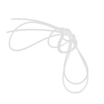 White Nylon Basketball Hoop Net Rope Suitable for Indoor and Outdoor Basketball Goals