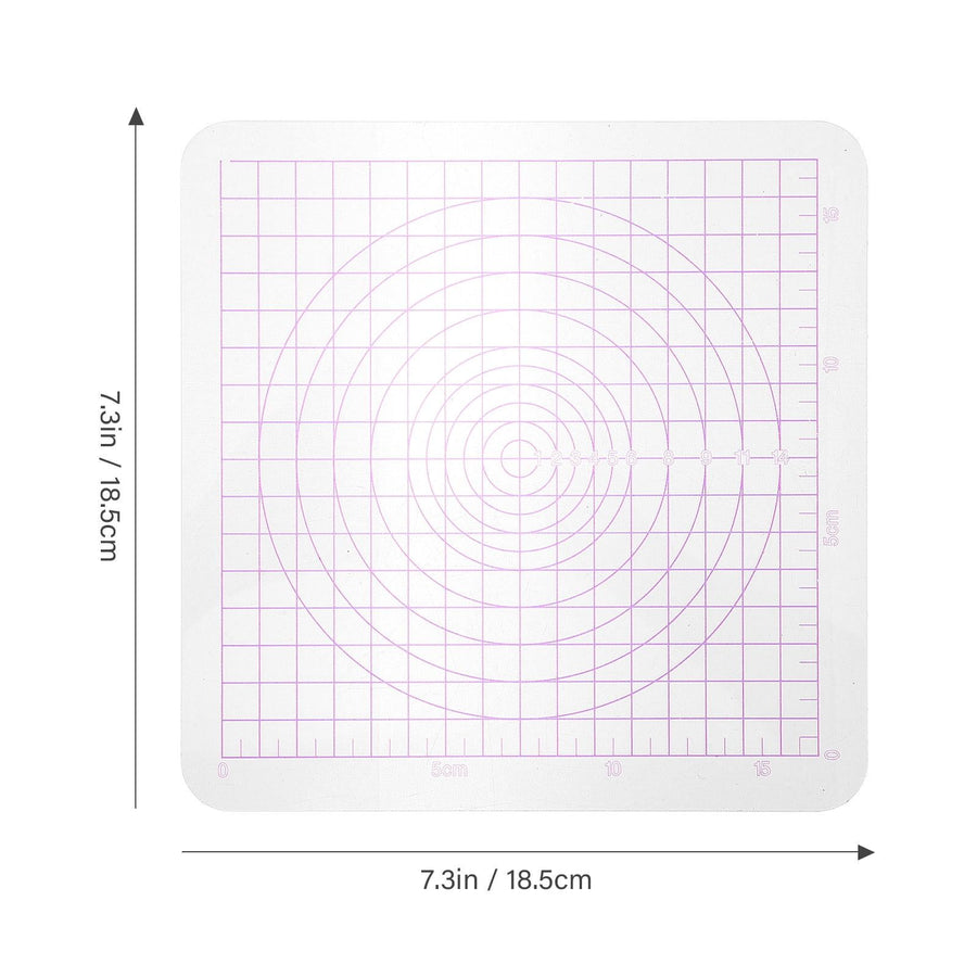 Board Polymer Clay Acrylic Round Corner 1Pack