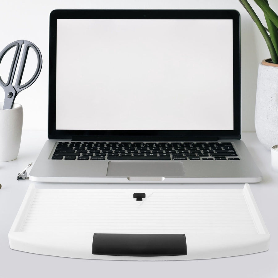 Sliding Keyboard Tray ABS Plastic Sturdy and Scratch Resistant for Home Use