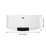 Sliding Keyboard Tray ABS Plastic Sturdy and Scratch Resistant for Home Use
