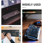 Sliding Keyboard Tray ABS Plastic Sturdy and Scratch Resistant for Home Use