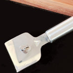 Stainless Steel Floor Cleaning Scraper with Tightener Knob for Vinyl Glue Removal