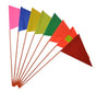 1 Set of Bike Flags for Advertising Cycling Safety Triangle Tail Flags