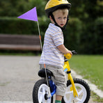 1 Set of Bike Flags for Advertising Cycling Safety Triangle Tail Flags