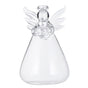 Angel Shaped Hanging Vase Transparent Delicate Ceiling Planter Decorative Flower Pot