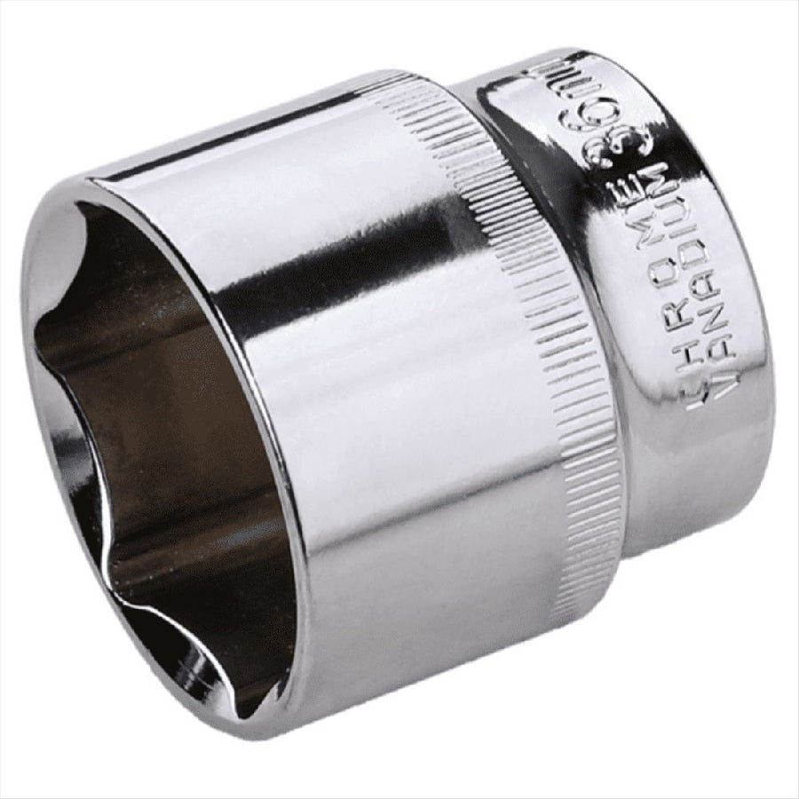 36mm Hex Socket Wrench Head 1/2 Inch Drive Anti-Rust 6 Point Socket Bit for Ratchet Wrench Auto Repair Hand Tools