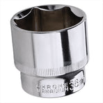 36mm Hex Socket Wrench Head 1/2 Inch Drive Anti-Rust 6 Point Socket Bit for Ratchet Wrench Auto Repair Hand Tools