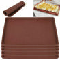 Dehydrator Trays, 5 Pack, Nonstick Silicone, Reusable for Jerky, Fruit, Meat, Herbs, Vegetables, Crackers,5 Pack x Dehydrator Trays,As Shown