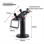 Machine Stand 360 Degrees Rotatable Display Cashier Holder Credit Card Counter