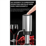 Wine Aerator Electric Wine Decanter Automatic Wine Aerator, Wine Dispenser with USB for Wine Enthusiasts and Own Use