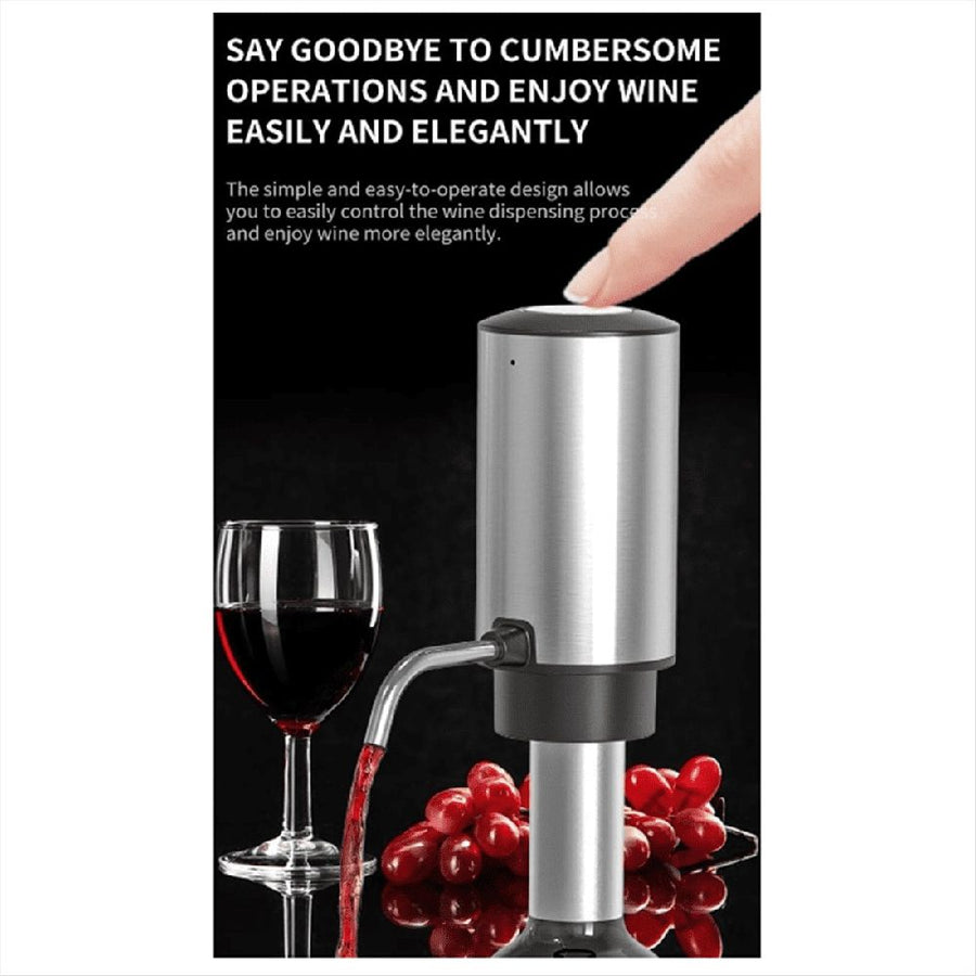 Wine Aerator Electric Wine Decanter Automatic Wine Aerator, Wine Dispenser with USB for Wine Enthusiasts and Own Use