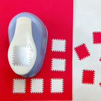 Stamp Shape Craft Punch Embossing Machine Round Hole Punch Toothed Puncher Embosser
