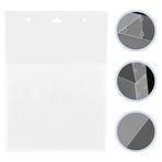 Document Organizer, Transparent Plastic, Space-Saving Wall Mount, Multi-Purpose, 3Pcs