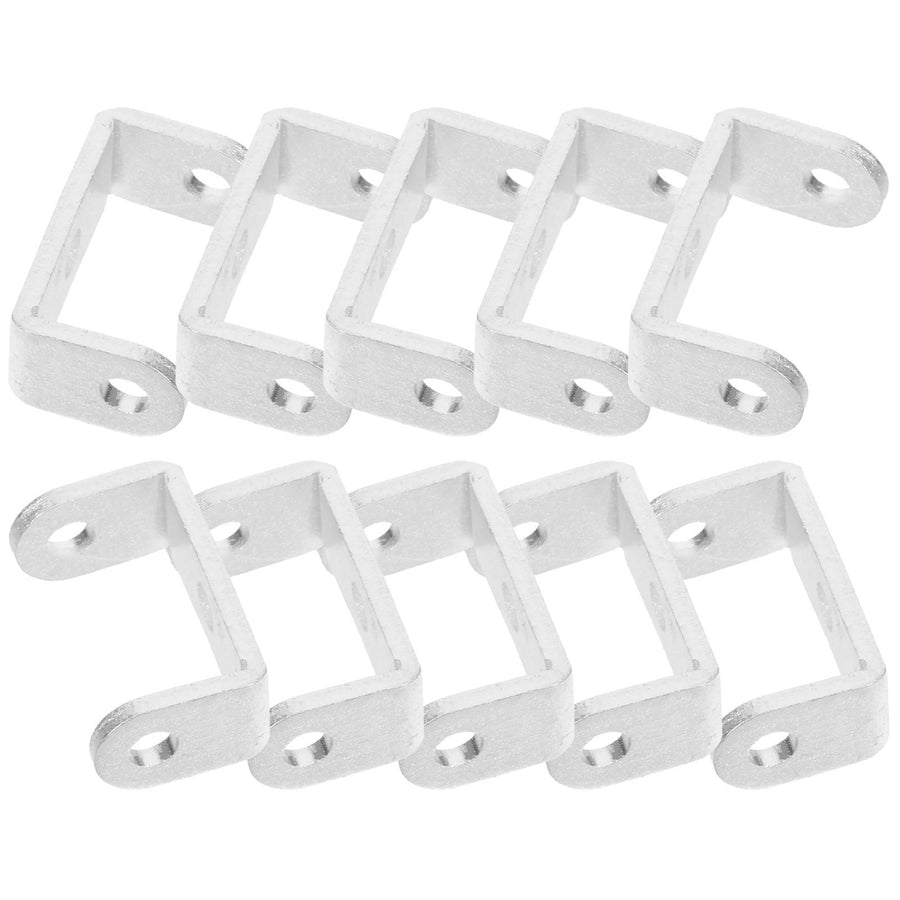 10Pcs Security Bar Bracket U Shape Aluminum Alloy for Storage Use