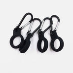 6Pcs Portable Water Bottle Clip with Elastic Silicone Material for Outdoor Activities
