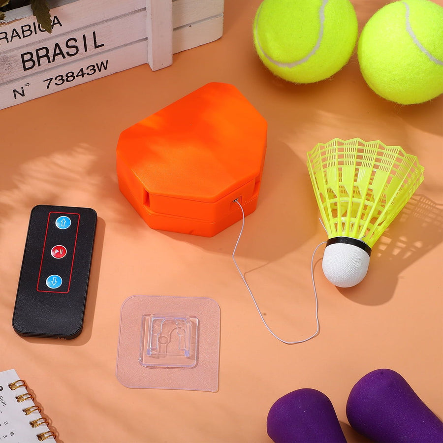 Badminton Training Set with Elastic Rebound Racket and Nylon Shuttlecock for Practice and Exercise