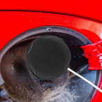 Universal Black Lawn Mower Gas Tank Cap Replacement with Superior Sealing Performance