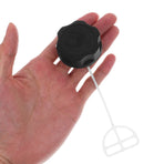 Universal Black Lawn Mower Gas Tank Cap Replacement with Superior Sealing Performance