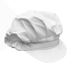 White Chef Hat Lightweight and Comfortable for Kitchen and Food Safety