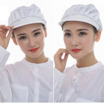 White Chef Hat Lightweight and Comfortable for Kitchen and Food Safety