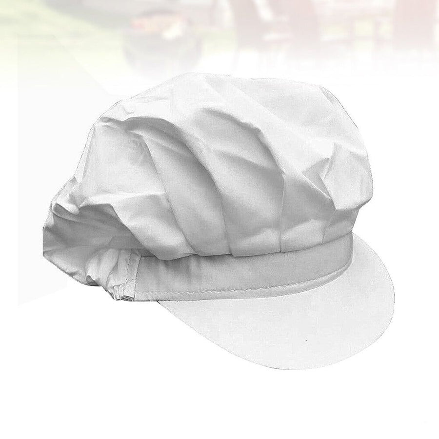 White Chef Hat Lightweight and Comfortable for Kitchen and Food Safety