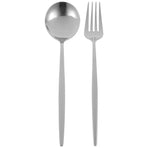 Stainless Steel Tableware Set with Spoon and Fork, Kitchen and Home Dining Flatware, 1 Set