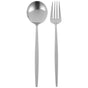 Stainless Steel Tableware Set with Spoon and Fork, Kitchen and Home Dining Flatware, 1 Set