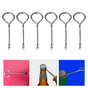 6-Piece Steel Paint Can Opener Set, Practical and Sturdy Lid Removal Tool for Paint Bottles