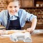 Number 1 Shaped Metal Cake Mold Plated Pan for Baking Cakes, Desserts, and Pastries