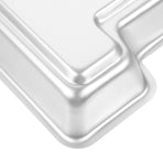 Number 1 Shaped Metal Cake Mold Plated Pan for Baking Cakes, Desserts, and Pastries