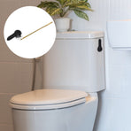 Universal Toilet Handle Front Mount Design Heavy Duty Zinc Alloy Flush Lever