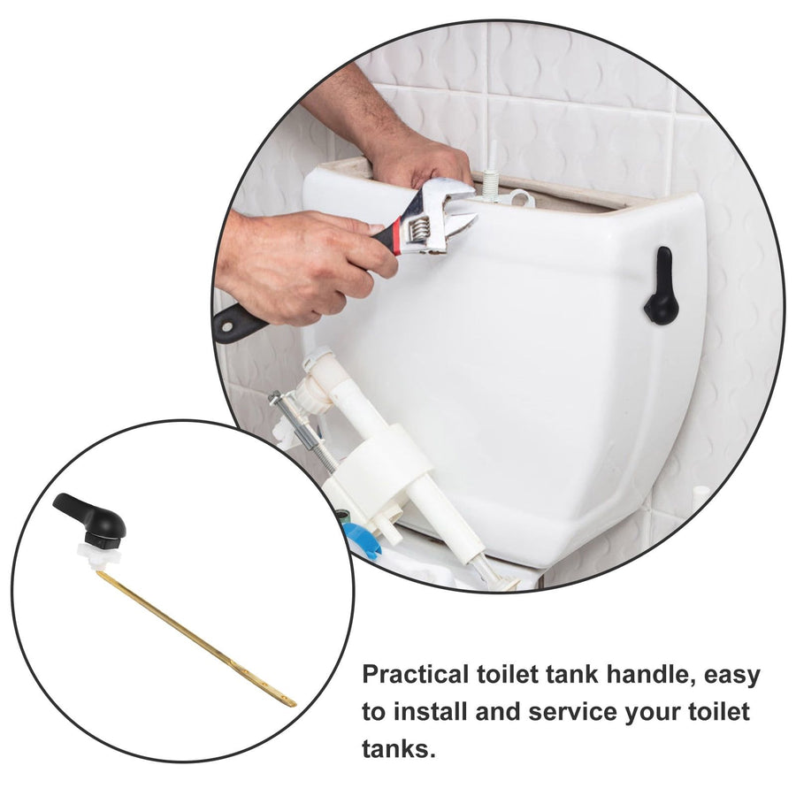 Universal Toilet Handle Front Mount Design Heavy Duty Zinc Alloy Flush Lever