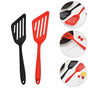 2-Piece Silicone Kitchen Tools Set with Hanging Hole for Cooking and Baking