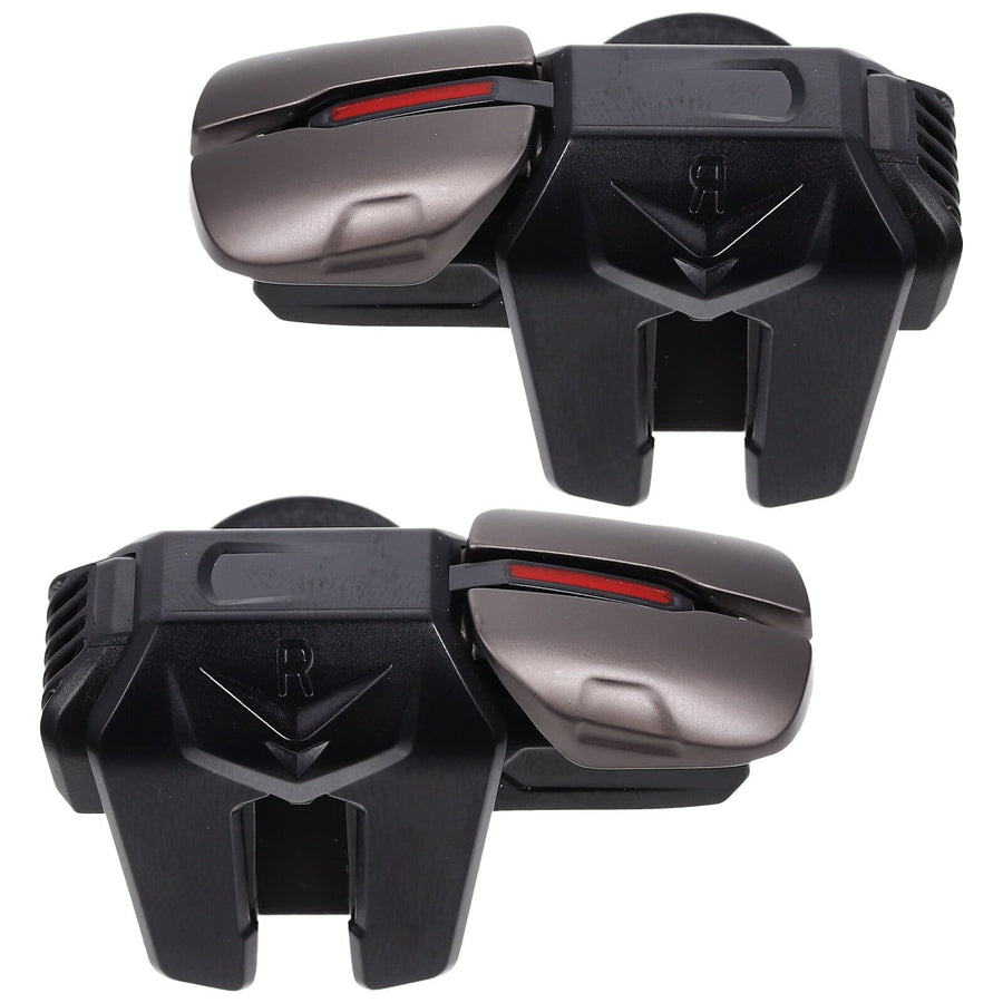 Black Mobile Game Grip Pads, 1 Pair - Comfortable Phone Gaming Accessory for Enhanced Gamer Control