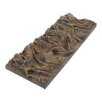 Decorative 3D Black Aquarium Background Board for Fish Tank and Reptile Habitat Display