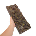 Decorative 3D Black Aquarium Background Board for Fish Tank and Reptile Habitat Display