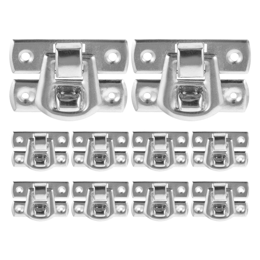 Zinc Alloy Metal Hasp Lock in Plated , Decorative Small Box Clasp for Home and Office Use