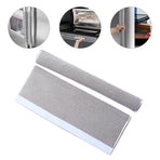 2Pcs Oven Handle Cover Light Grey Machine Washable Kitchen Appliance Protector
