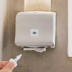 Paper Towel Dispenser Key White Plastic Durable and Stylish 2Pcs