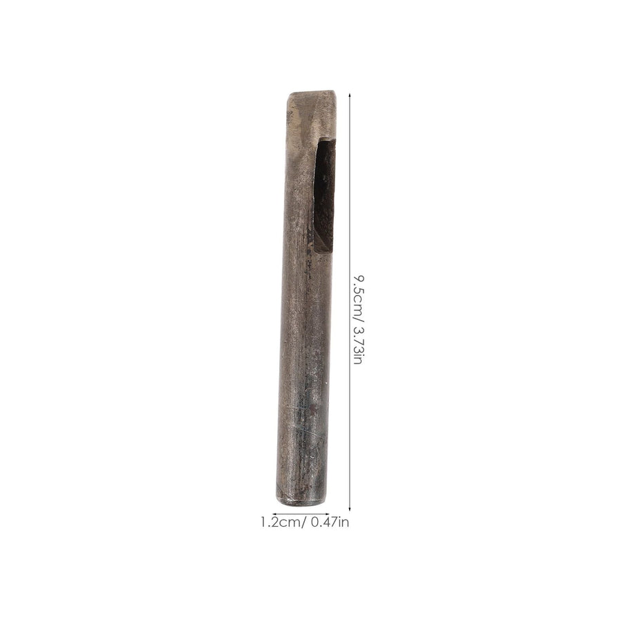 Reusable Metal Craft Punch Tool in Dark Grey for Accurate Hand Punching