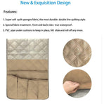 Non-Slip Sofa Armrest Storage Organizer, Waterproof Couch Recliner Remote Control Holder with 5 Pockets Armchair Caddy for Ipad, Phone, Magazines, TV Remote Control