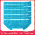 Mop Pads for BObsweep RC400/ Dustin/for Ultra-Vision Robot Vacuum, Microfiber Cloth Pad Accessories