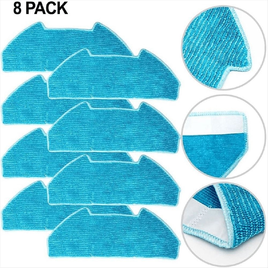Mop Pads for BObsweep RC400/ Dustin/for Ultra-Vision Robot Vacuum, Microfiber Cloth Pad Accessories