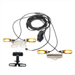 Electric Bicycle Turn Signal V04 12V Waterproof Cable LED Flashing Conversion Kits