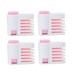 4-Piece Cake Slicer Set with Stainless Steel Spring for Precise, Even Cake Cutting and Baking Tools