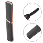 Portable Electric Lash Curler Dark Grey ABS Stylish Appearance Quick Heat